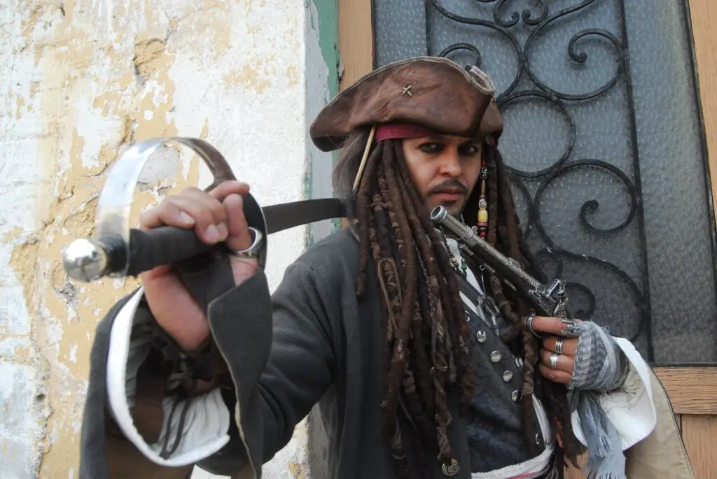 book a pirate stilt walker uk